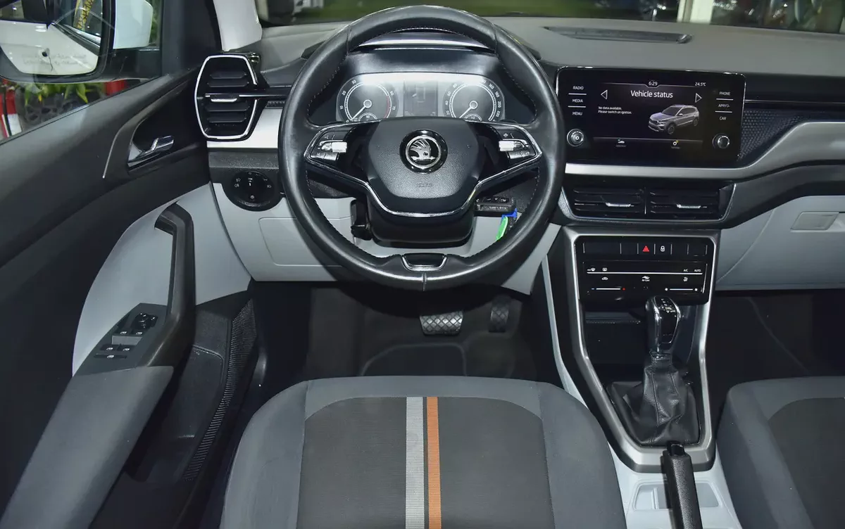 AED 579 EMi for 5Yrs | Skoda Kushaq ( 2023 Model ) in White Color GCC Specs-11-11