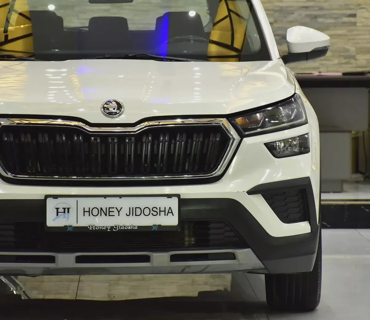 AED 579 EMi for 5Yrs | Skoda Kushaq ( 2023 Model ) in White Color GCC Specs-3-3