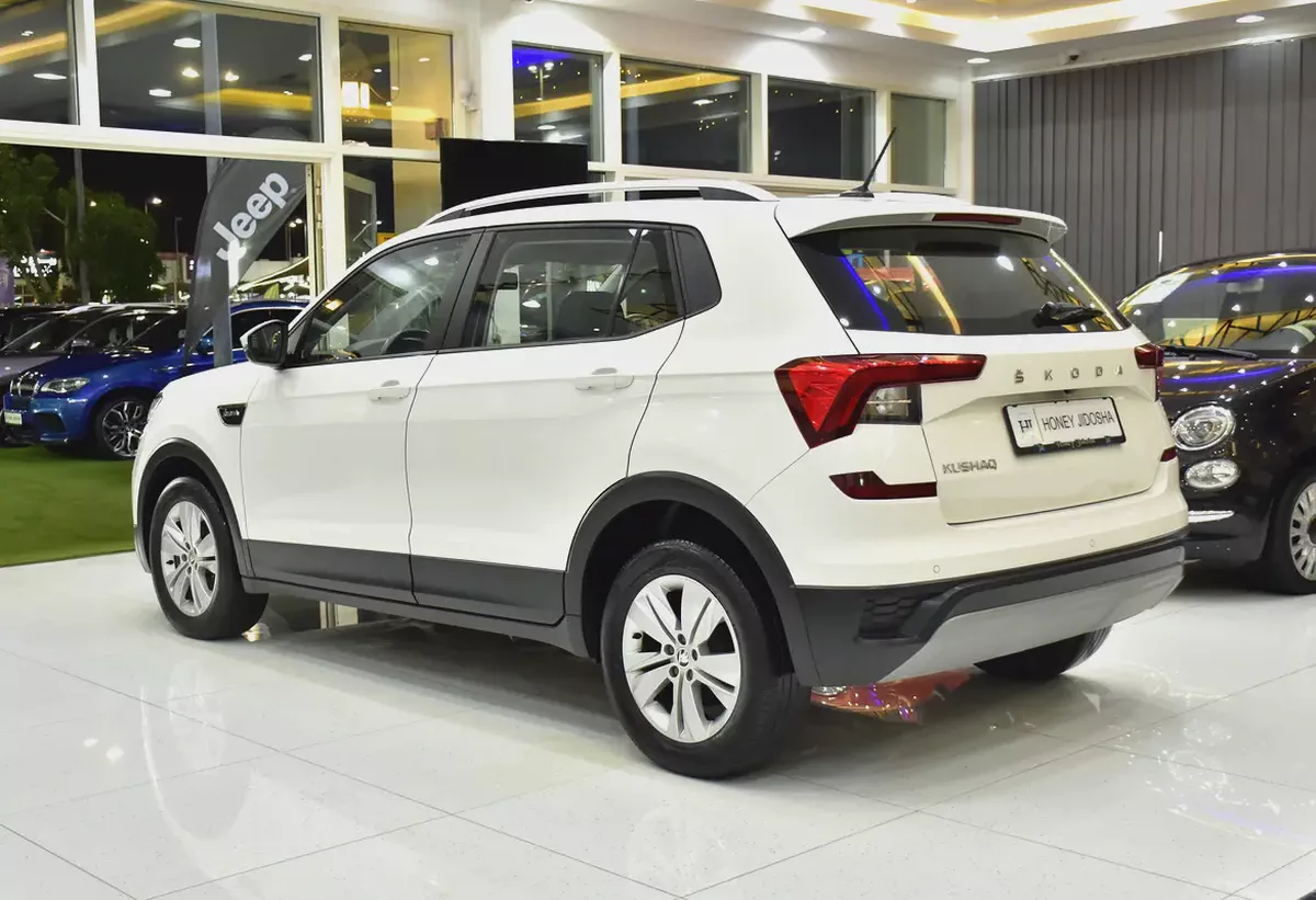 AED 579 EMi for 5Yrs | Skoda Kushaq ( 2023 Model ) in White Color GCC Specs-6-6