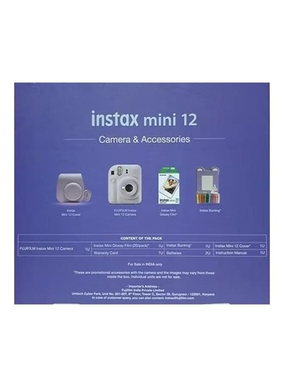 FUJIFILM Instax Mini 12 Instant Camera Moments Box With 20 Shots-2