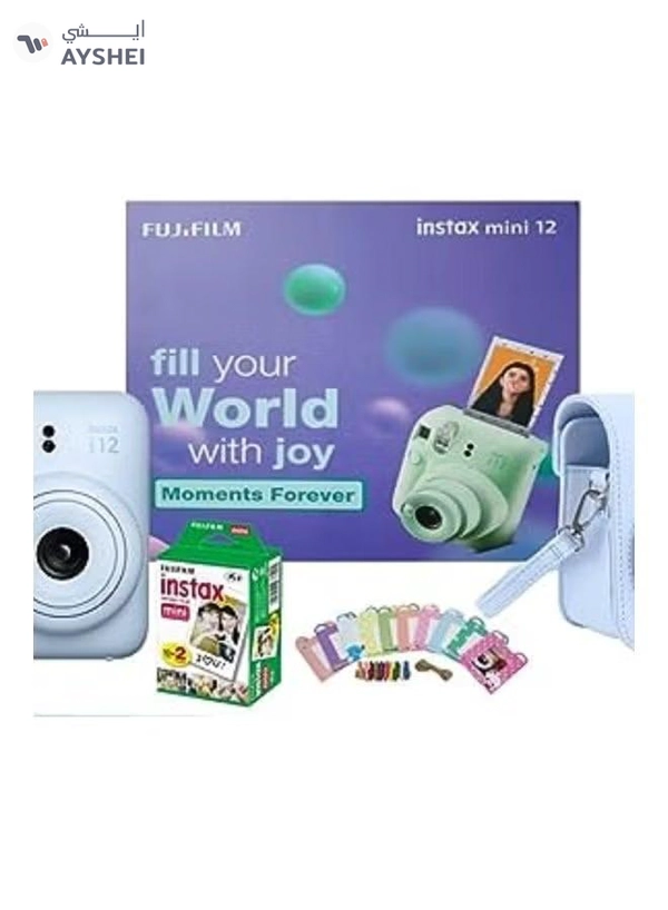 FUJIFILM Instax Mini 12 Instant Camera Moments Box With 20 Shots