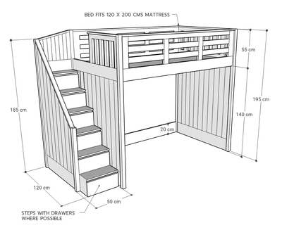 Catalina Loft Bed-4