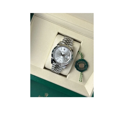 Rolex Datejust 41mm Steel & White gold Wimbledon dial Jubilee bracelet-1