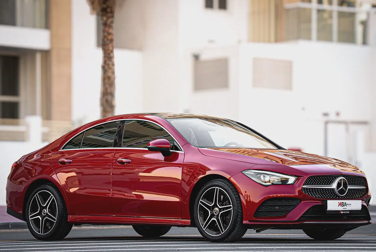 2023 | Mercedes Benz CLA250 4Matic | Red | Warranty | Low Mileage | Perfect Condition-4-4