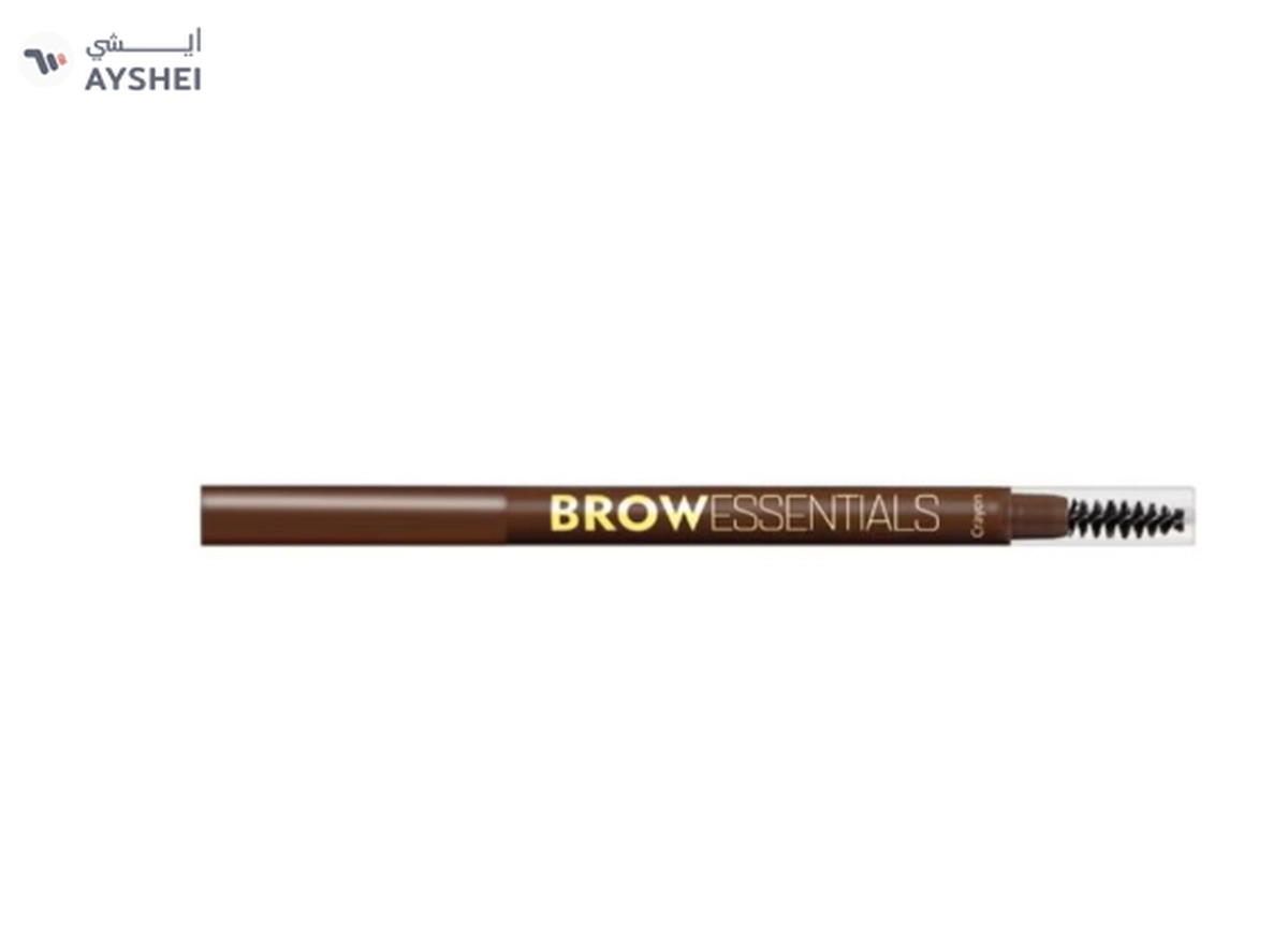 FOREVER52 2-In-1 Brow Essentials Crayon Pencil With Brush Chocolate-1-1