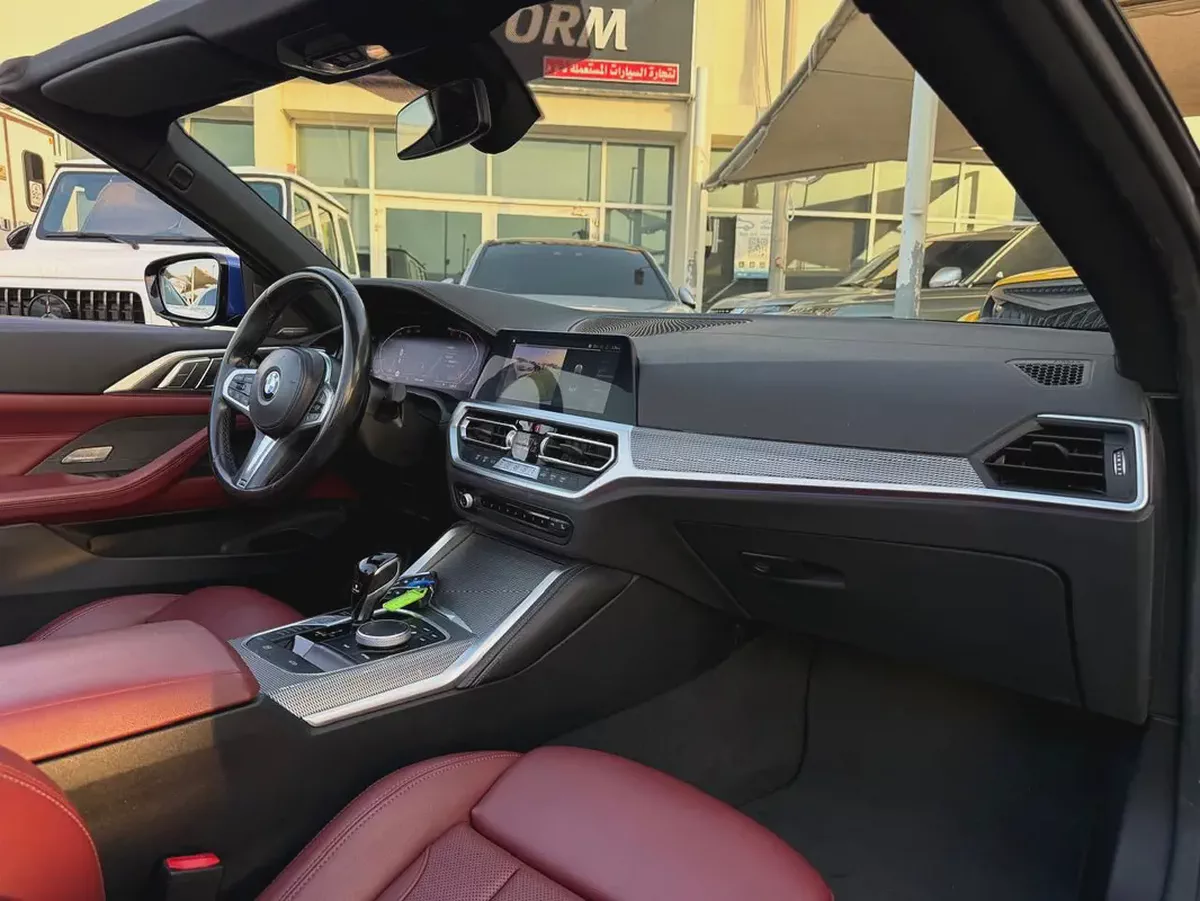 BMW 420I model 2023 gcc original paint بي ام دبليو 420i موديل ٢٠٢٣ خليجي صبغ وكالة-10-10
