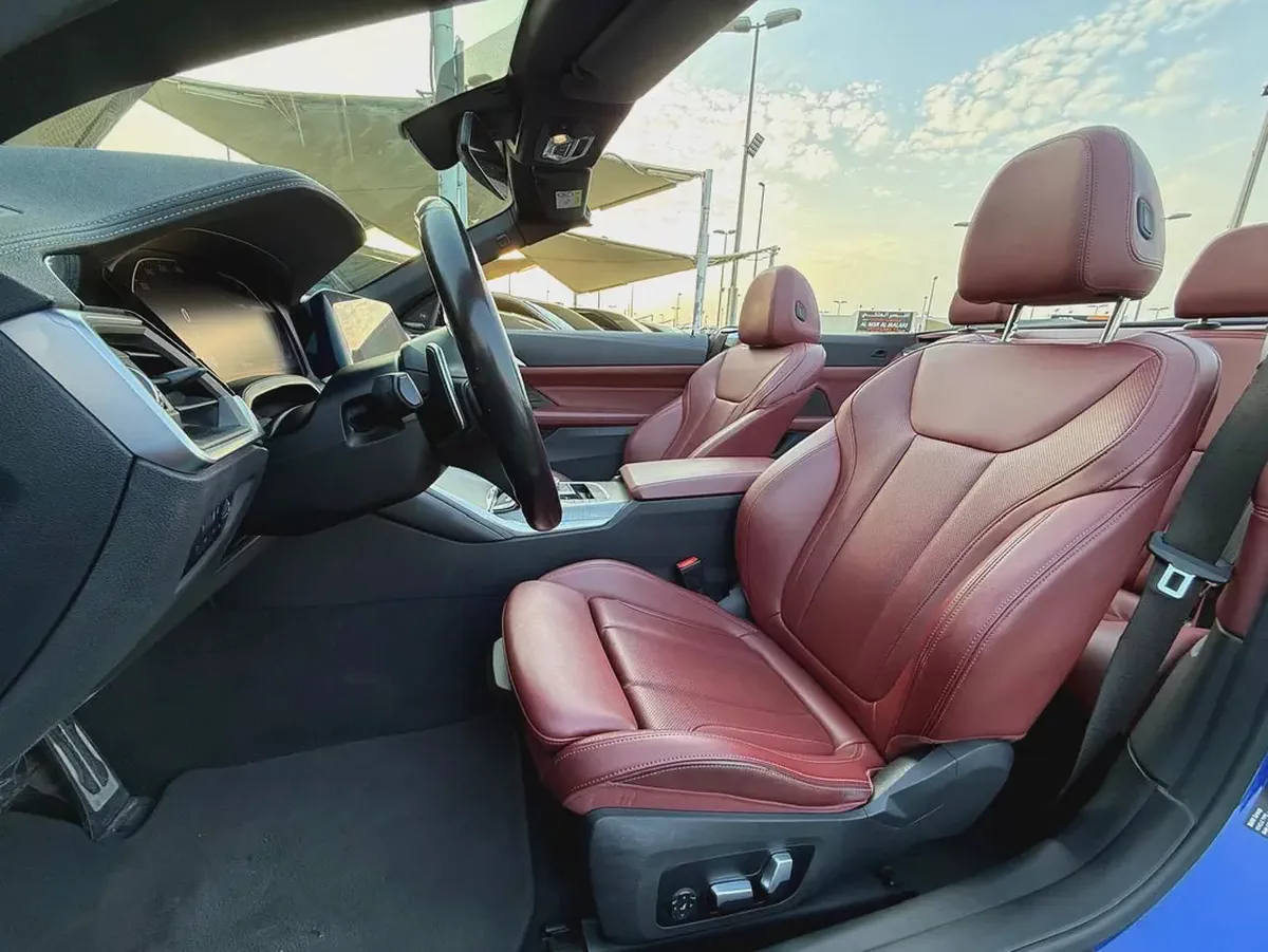 BMW 420I model 2023 gcc original paint بي ام دبليو 420i موديل ٢٠٢٣ خليجي صبغ وكالة-14-14