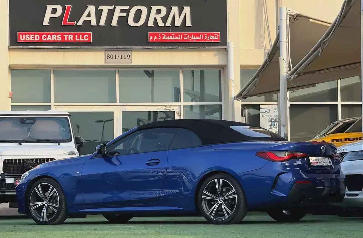 BMW 420I model 2023 gcc original paint بي ام دبليو 420i موديل ٢٠٢٣ خليجي صبغ وكالة-3-3