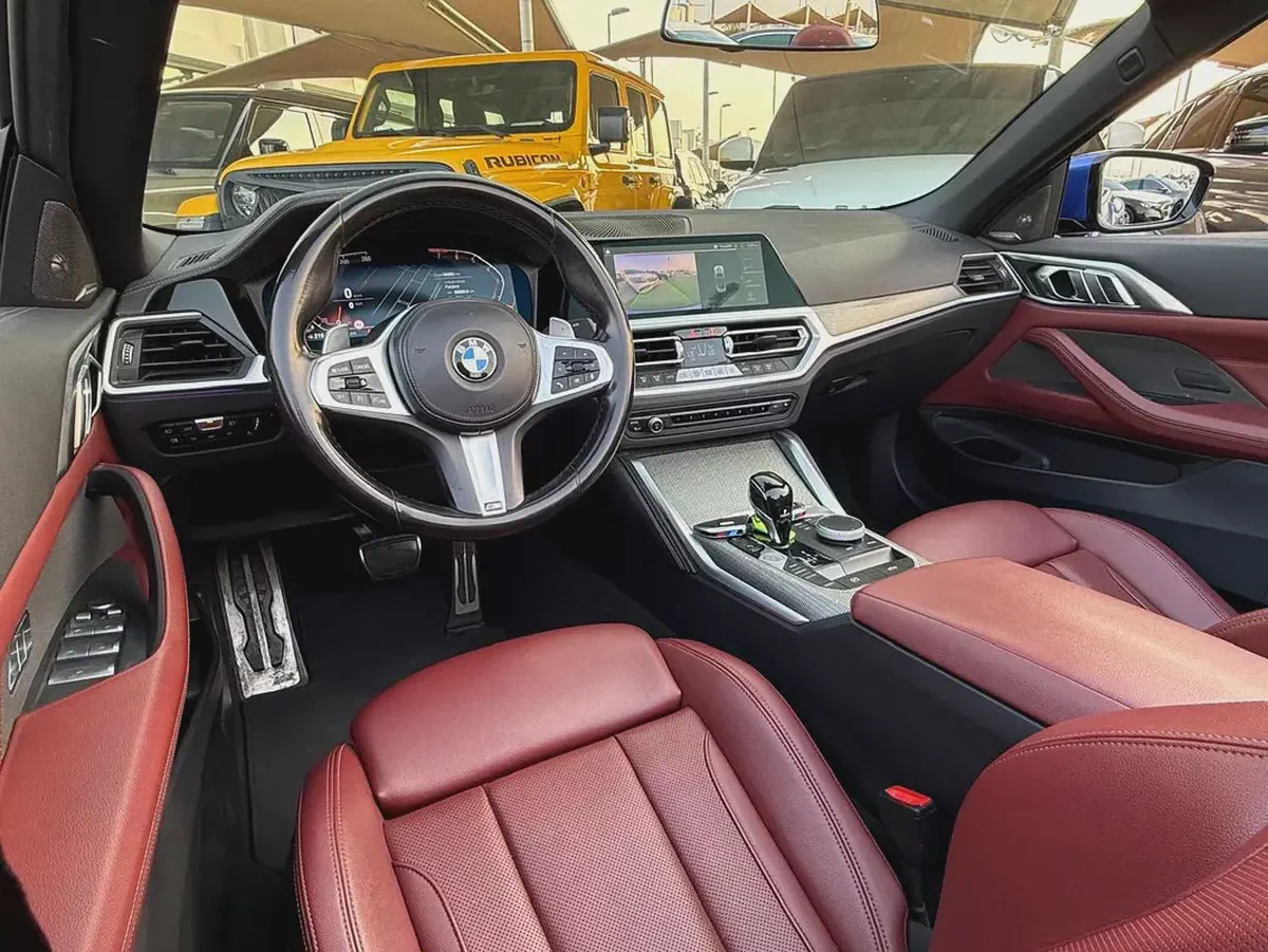 BMW 420I model 2023 gcc original paint بي ام دبليو 420i موديل ٢٠٢٣ خليجي صبغ وكالة-8-8
