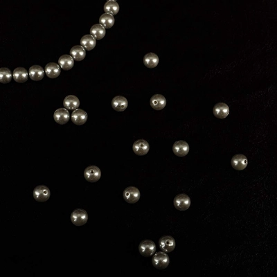 YATAI 2Pcs 18mm Pearl Beads String Line Chain Garland Flowers DIY Making Jewelry Beads Wedding Beads Party Festival Tree Decoration Home Curtain Beads For Crafts Projects – 1 Meter-0