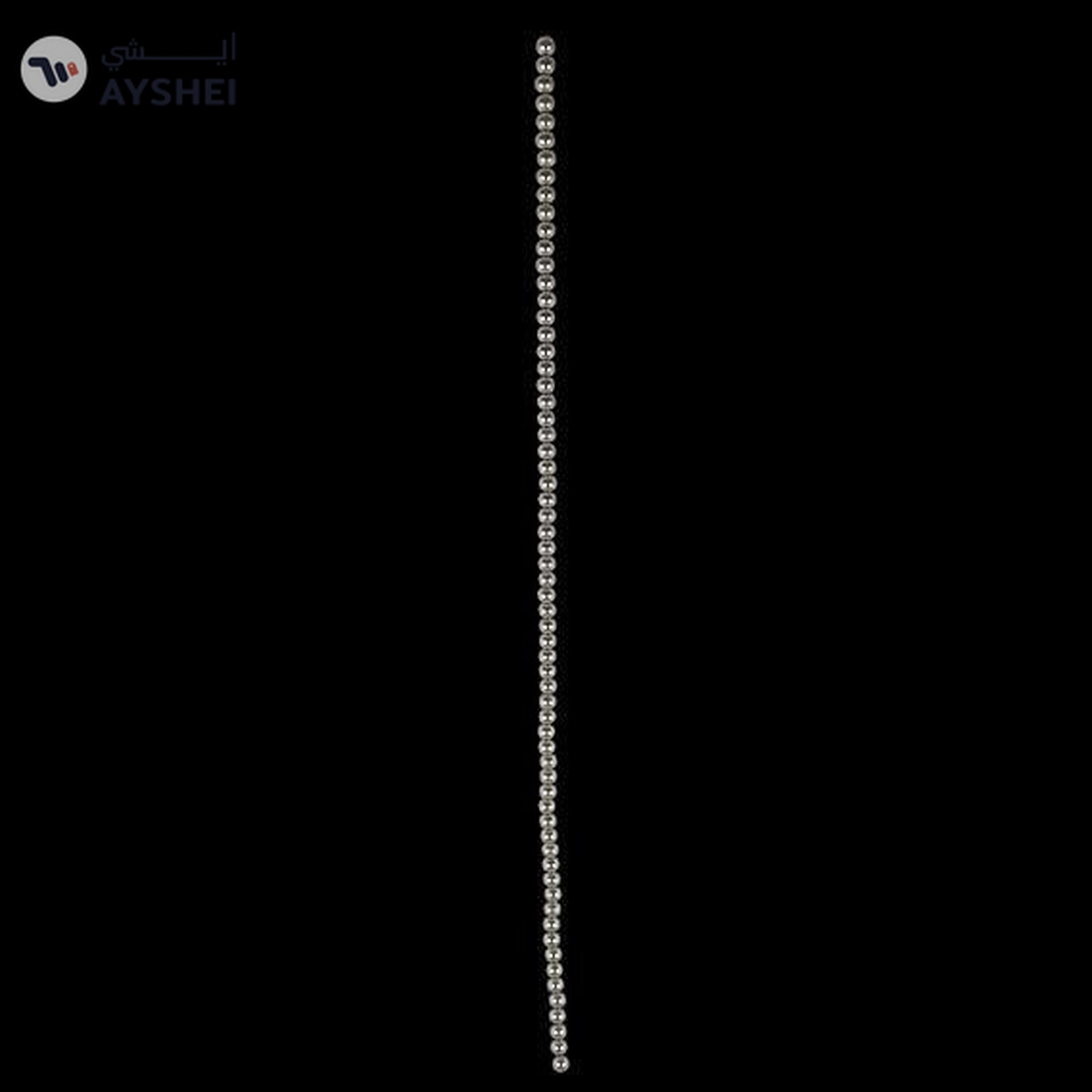 YATAI 2Pcs 18mm Pearl Beads String Line Chain Garland Flowers DIY Making Jewelry Beads Wedding Beads Party Festival Tree Decoration Home Curtain Beads For Crafts Projects – 1 Meter-1-1