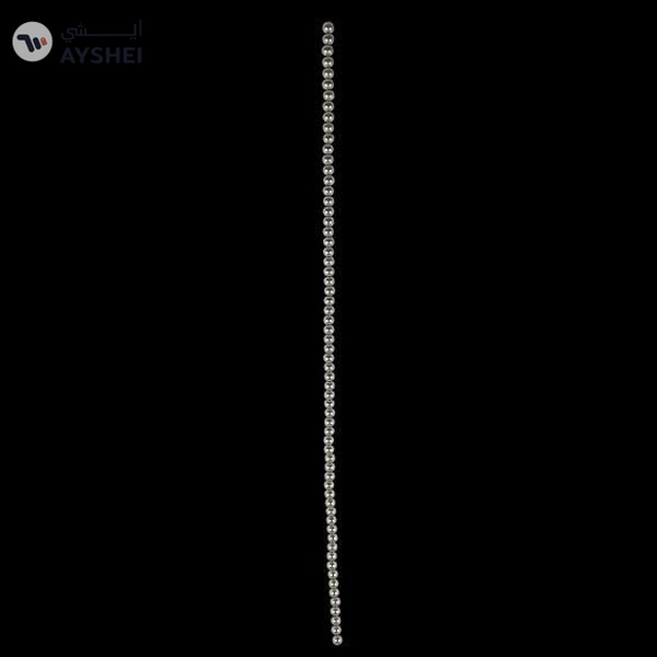 YATAI 2Pcs 18mm Pearl Beads String Line Chain Garland Flowers DIY Making Jewelry Beads Wedding Beads Party Festival Tree Decoration Home Curtain Beads For Crafts Projects – 1 Meter
