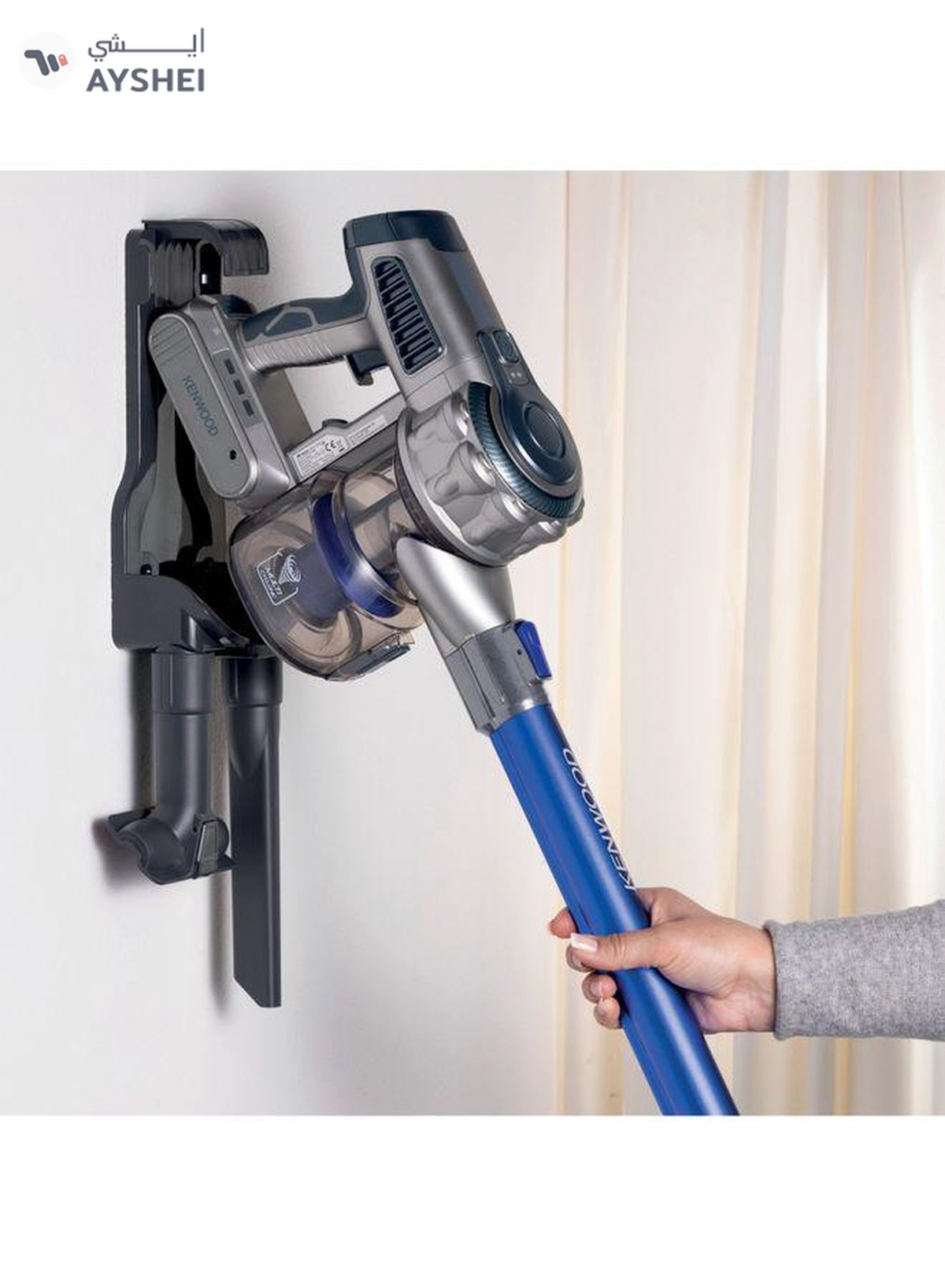 KENWOOD 2 In 1 Cordless Vacuum Cleaner 200 W SVD20.000BL Blue-3-3