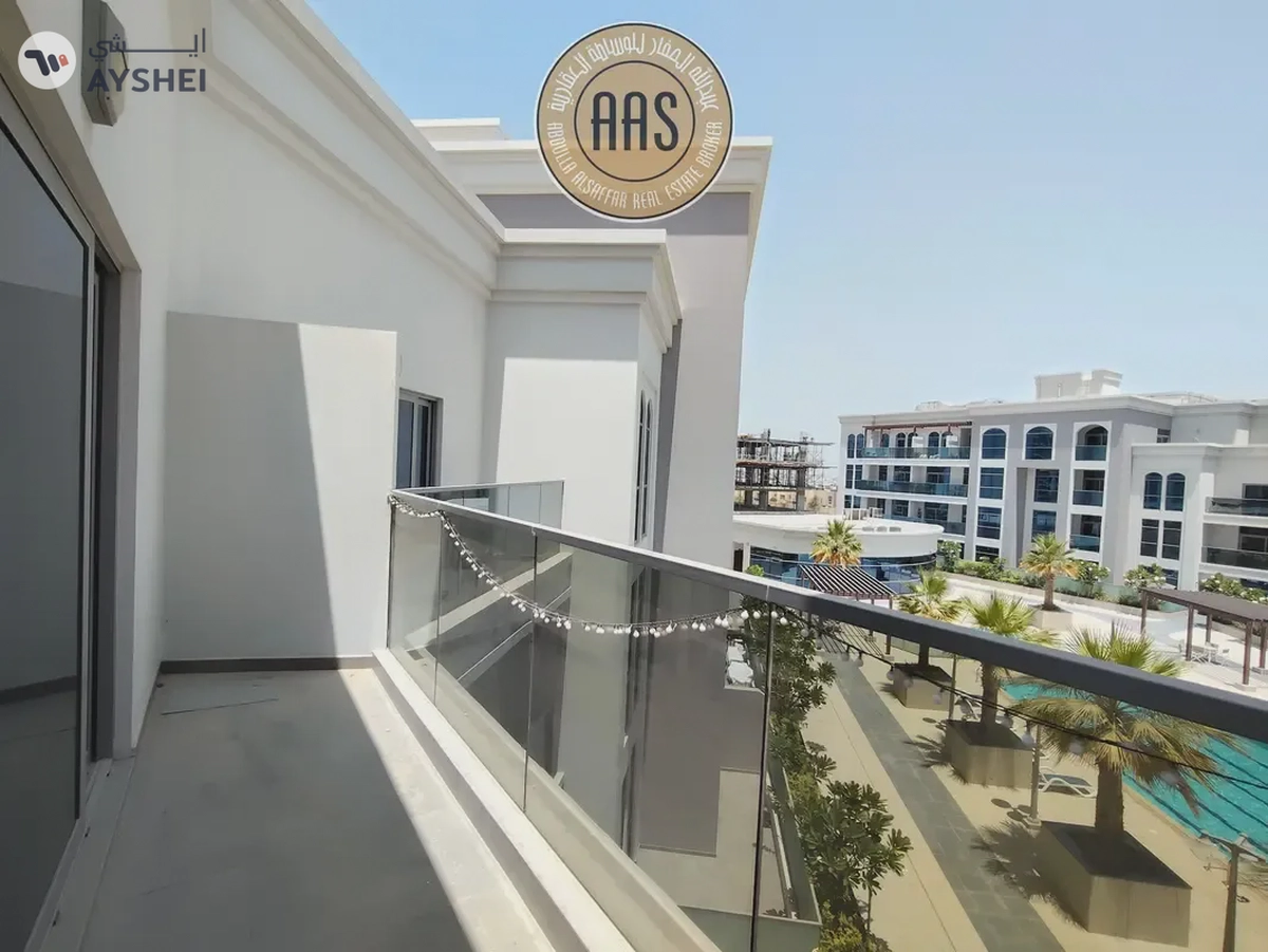 LUXURY STUDIO WITH POOL VIEW IN ARJAN-2-2