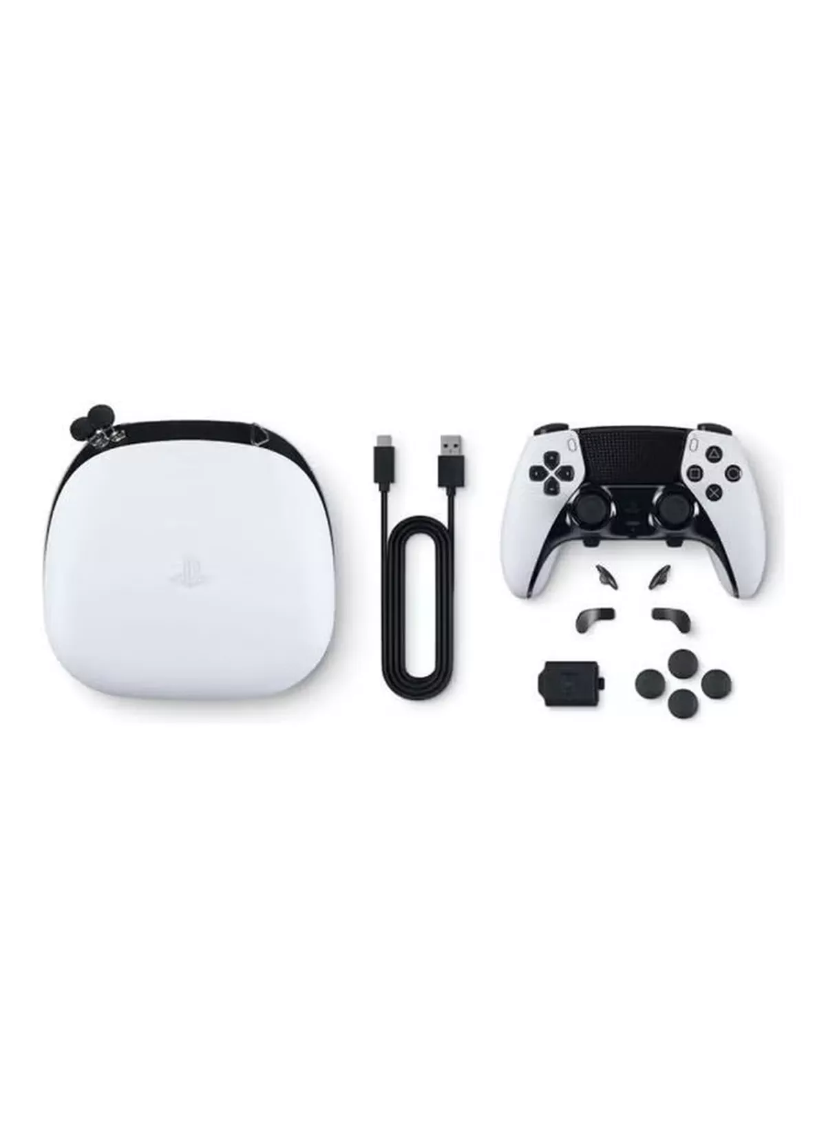 Sony DualSense Edge Wireless Controller for PlayStation 5 (Official Version) - White/Black-2-2