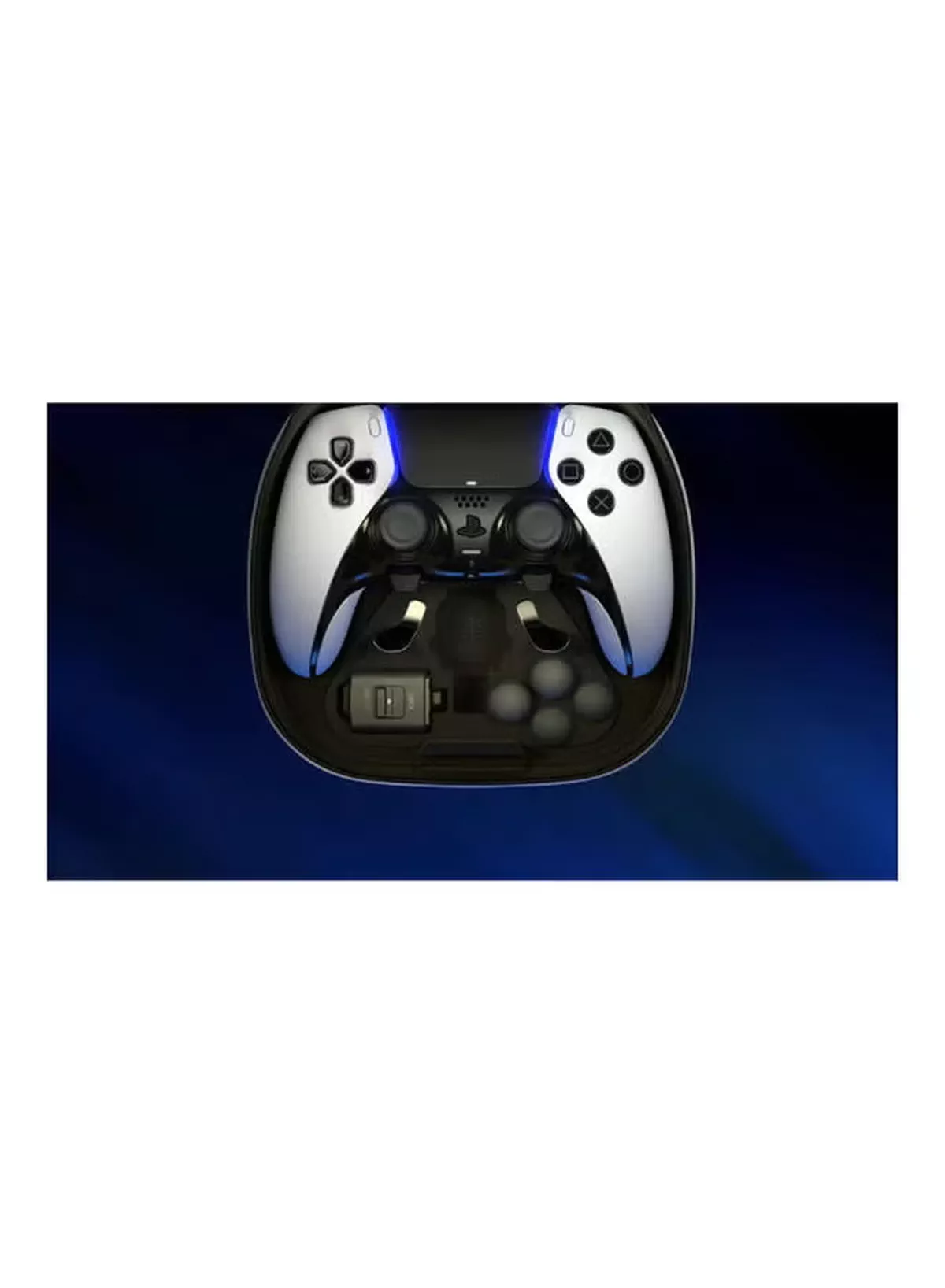 Sony DualSense Edge Wireless Controller for PlayStation 5 (Official Version) - White/Black-6-6