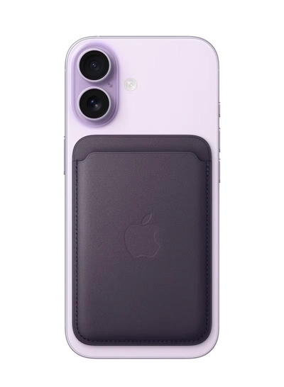 Apple iPhone FineWoven Wallet with MagSafe – Midnight Purple-1