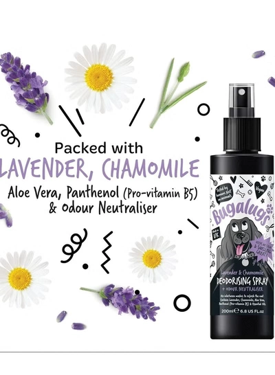 BUGALUGS Lavender & Chamomile Deodorising Spray 200ml (6.8 Fl Oz)-3