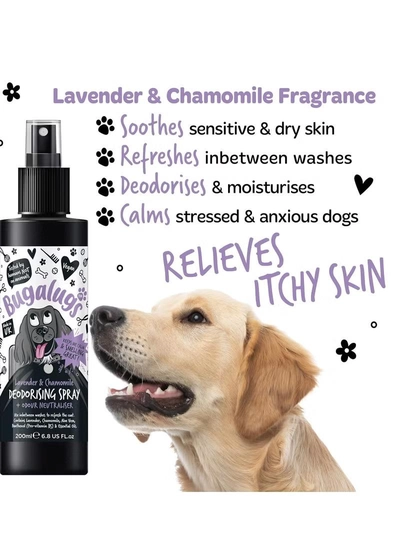 BUGALUGS Lavender & Chamomile Deodorising Spray 200ml (6.8 Fl Oz)-1