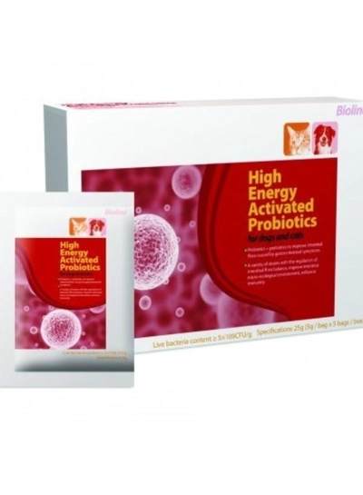 Bioline Activated Probiotics For Dogs & Cats 25g-0