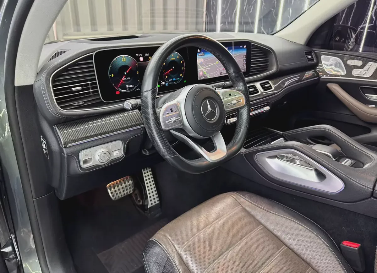Mercedes Benz GLS 580 4MATIC | AAA One Year Warranty | GCC | 7 Seater-9-9