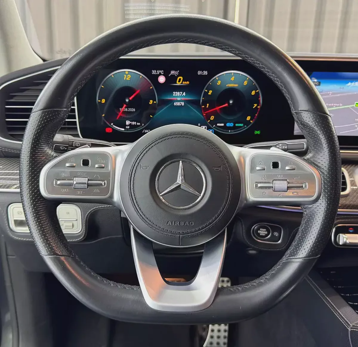 Mercedes Benz GLS 580 4MATIC | AAA One Year Warranty | GCC | 7 Seater-12-12