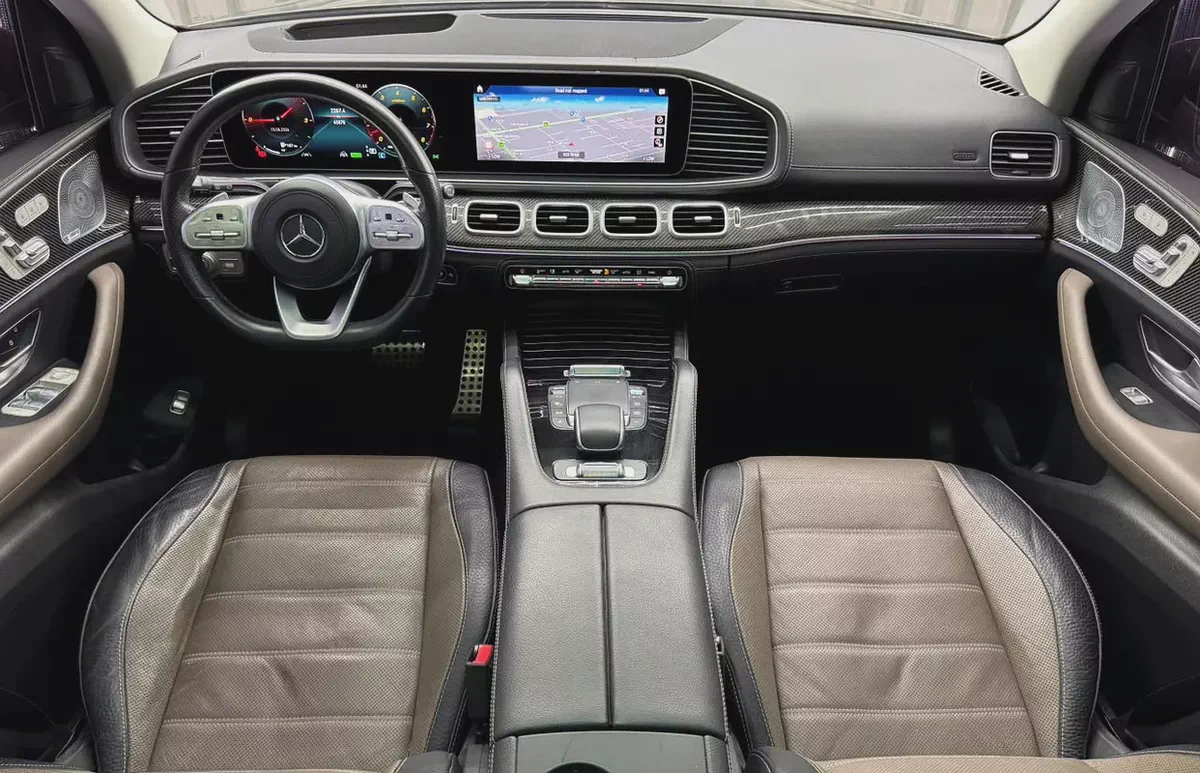 Mercedes Benz GLS 580 4MATIC | AAA One Year Warranty | GCC | 7 Seater-15-15