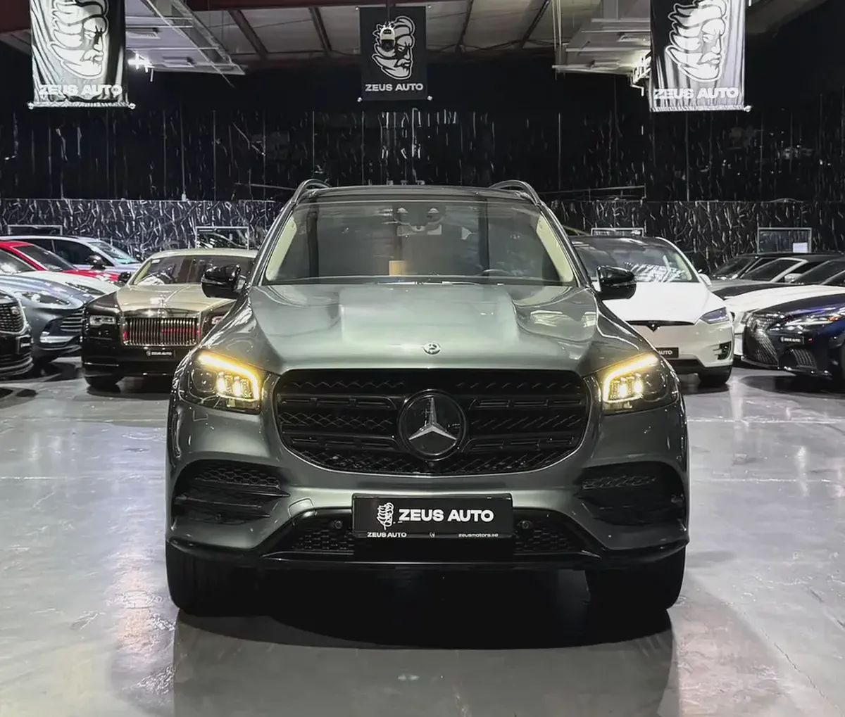 Mercedes Benz GLS 580 4MATIC | AAA One Year Warranty | GCC | 7 Seater-1-1