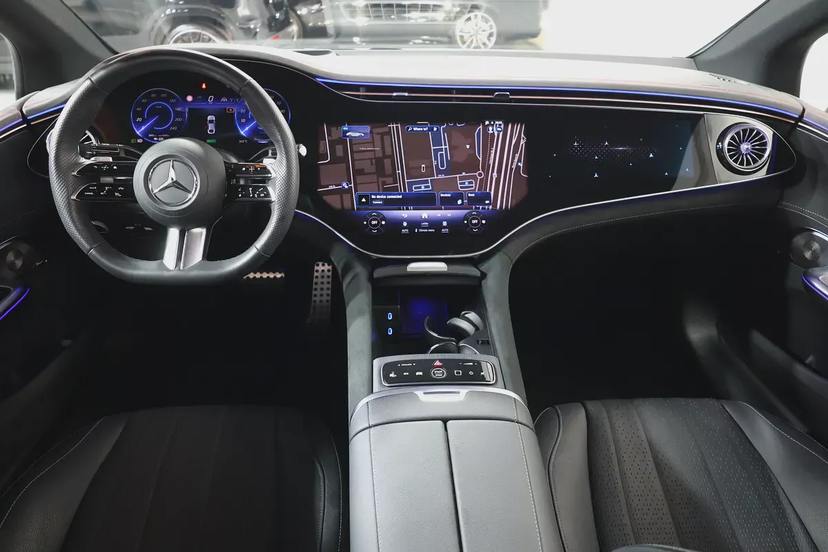 Mercedes EQE 350+ 2024 | GARGASH WARRANTY + SERVICE CONTRACT I GCC Specs |ACCIDENTS FREE-10-10