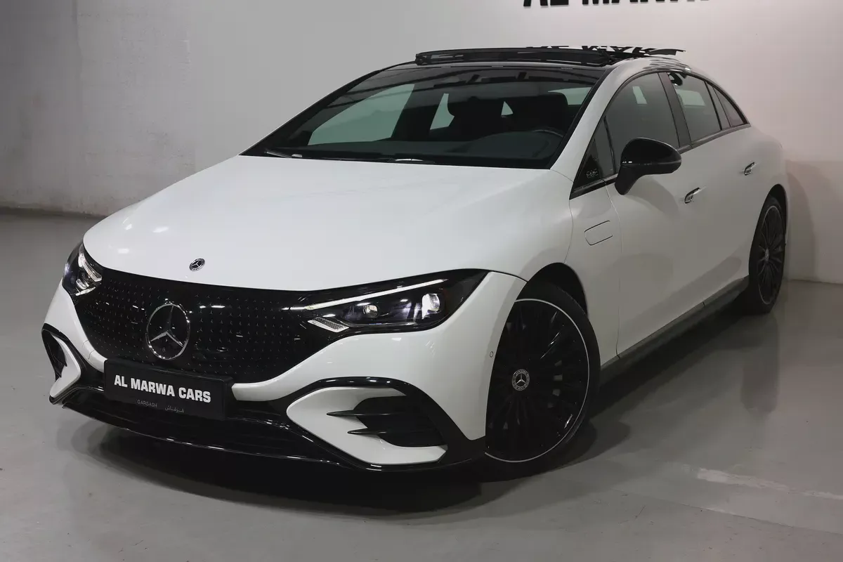 Mercedes EQE 350+ 2024 | GARGASH WARRANTY + SERVICE CONTRACT I GCC Specs |ACCIDENTS FREE-1-1
