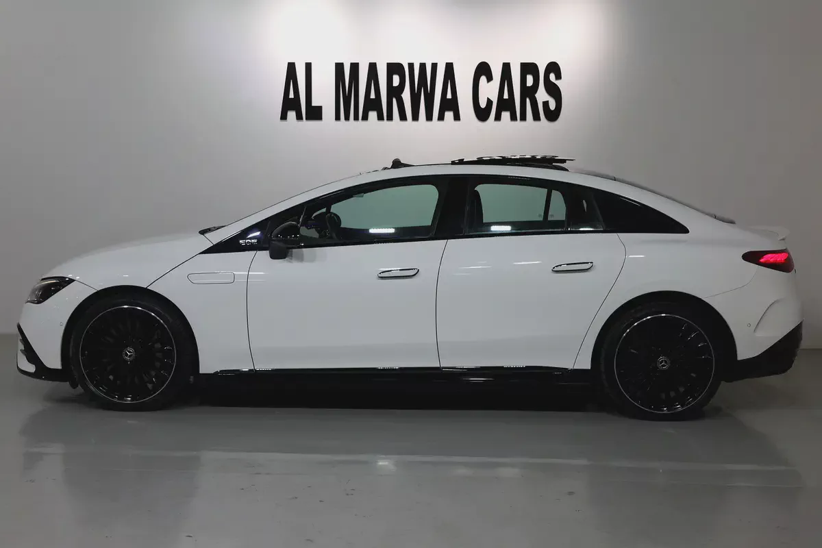 Mercedes EQE 350+ 2024 | GARGASH WARRANTY + SERVICE CONTRACT I GCC Specs |ACCIDENTS FREE-6-6
