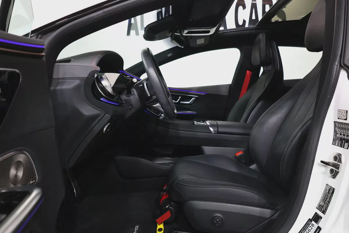 Mercedes EQE 350+ 2024 | GARGASH WARRANTY + SERVICE CONTRACT I GCC Specs |ACCIDENTS FREE-8-8