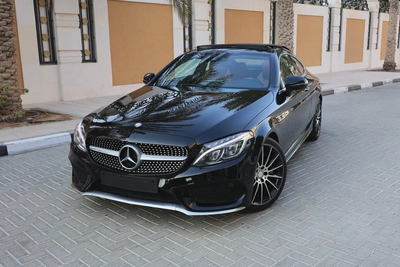 MERCEDES-BENZ C200-COUPE -2017-136000KM-GCC SPECS-0