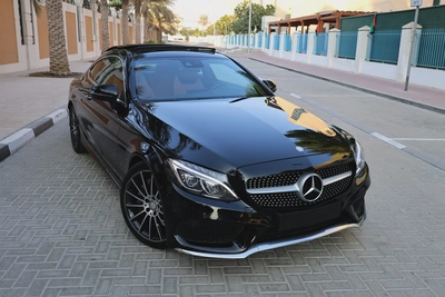 MERCEDES-BENZ C200-COUPE -2017-136000KM-GCC SPECS-1