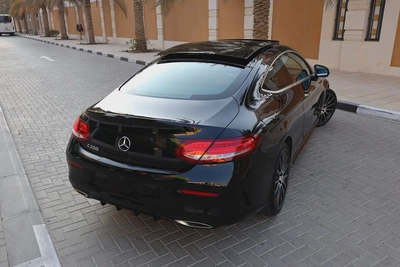 MERCEDES-BENZ C200-COUPE -2017-136000KM-GCC SPECS-2