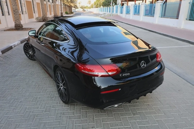 MERCEDES-BENZ C200-COUPE -2017-136000KM-GCC SPECS-3