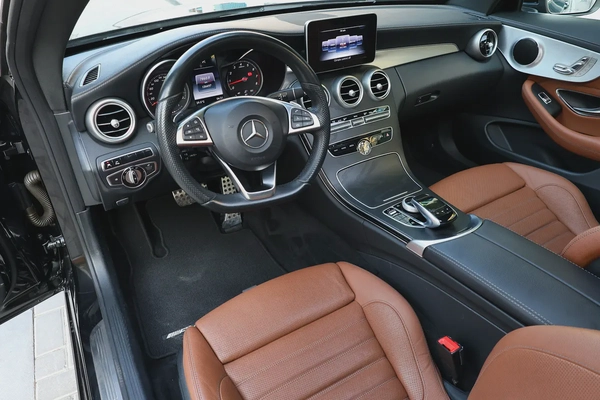 MERCEDES-BENZ C200-COUPE -2017-136000KM-GCC SPECS