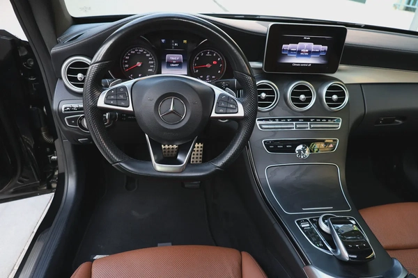 MERCEDES-BENZ C200-COUPE -2017-136000KM-GCC SPECS