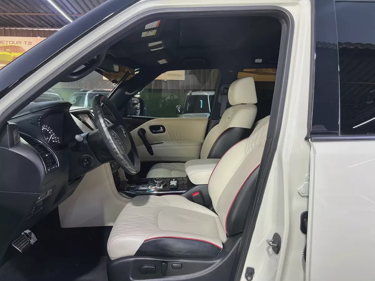 نيسان باترول نيسمو 2016 خليجي | أقوى فئة NISMO | فل أوبشن | V8 428HP | أبيض2016 Nissan Patrol NISMO-13-13