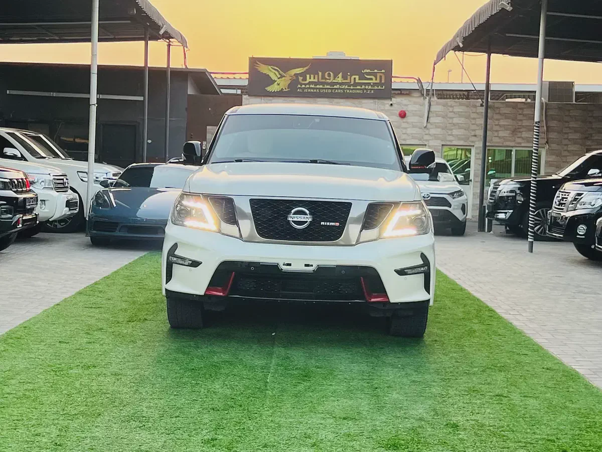 نيسان باترول نيسمو 2016 خليجي | أقوى فئة NISMO | فل أوبشن | V8 428HP | أبيض2016 Nissan Patrol NISMO