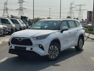 2025 TOYOTA HIGHLANDER HEV GLE-E WHITE | FROMAGE-0