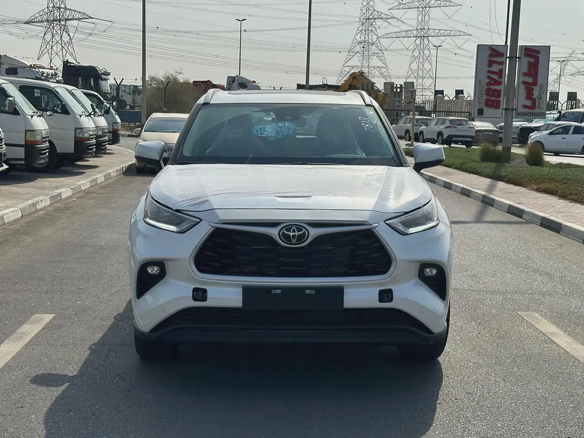 2025 TOYOTA HIGHLANDER HEV GLE-E WHITE | FROMAGE-1-1