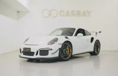AED 9279 PM | PORSCHE GT3 2015 | PRISTINE CONDITION | CARBON CERAMIC BRAKES | 1 YEAR WARRANTY-0