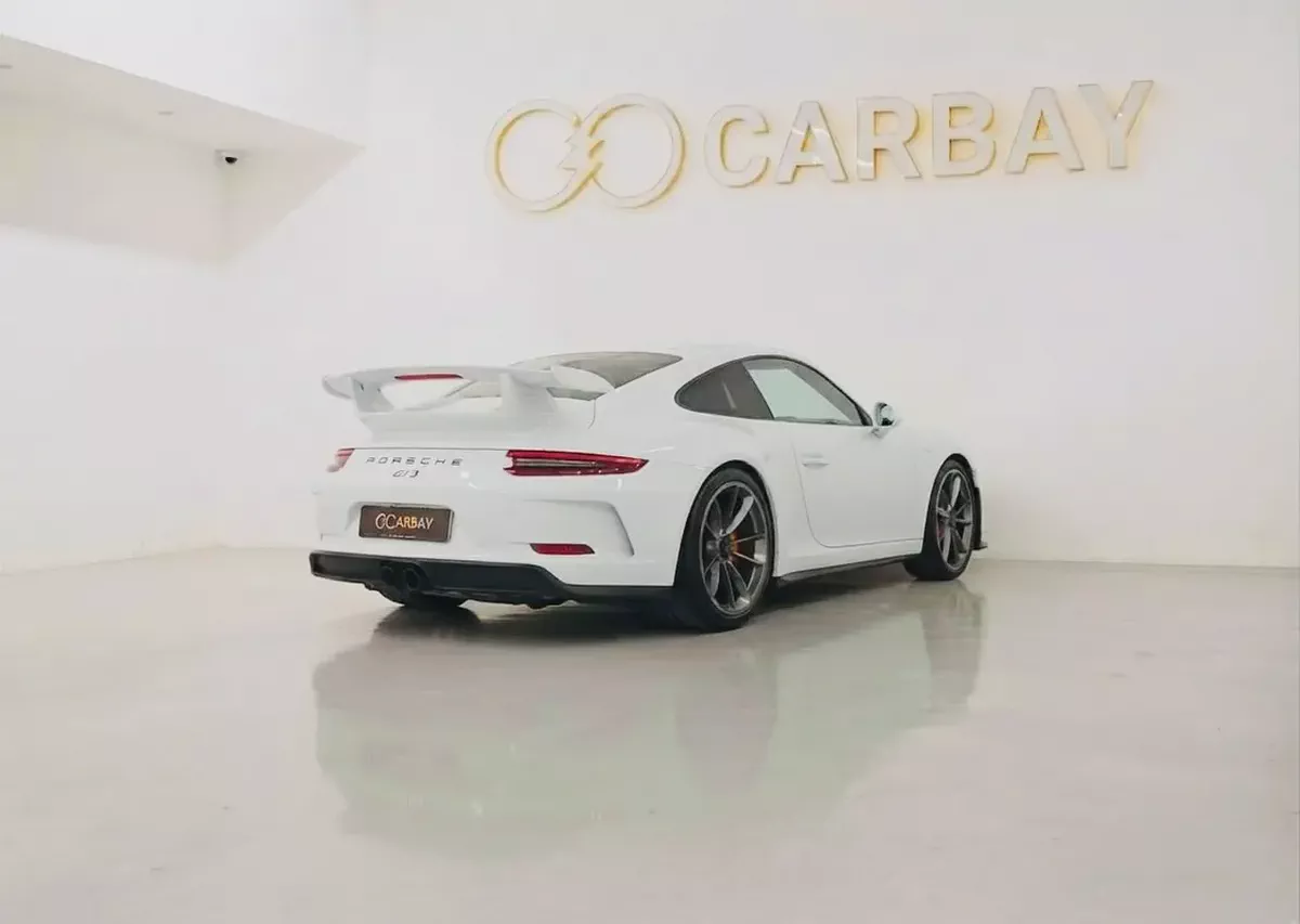 AED 9279 PM | PORSCHE GT3 2015 | PRISTINE CONDITION | CARBON CERAMIC BRAKES | 1 YEAR WARRANTY-4-4