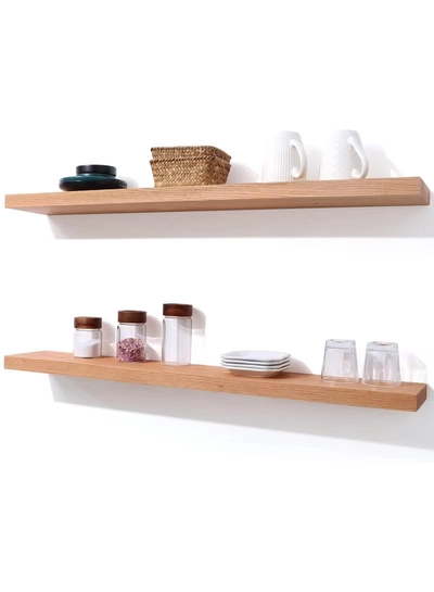 DubaiGallery Floating Wall Shelf MDF Modern Home Decoration Simple Design Shelves Kitchen Bedroom Living -1