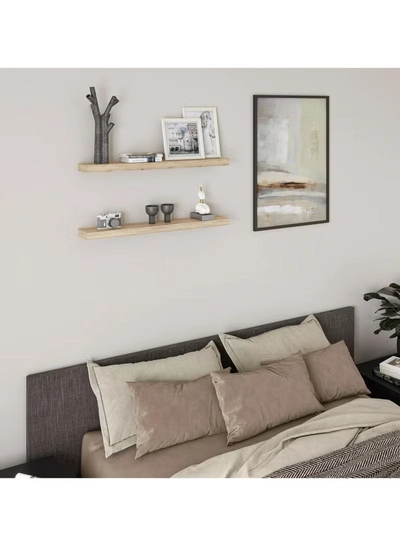 DubaiGallery Floating Wall Shelf MDF Modern Home Decoration Simple Design Shelves Kitchen Bedroom Living -3