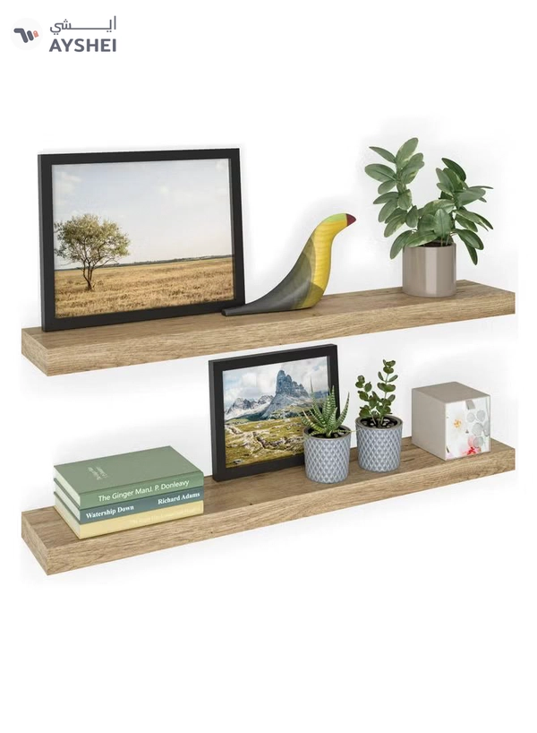 DubaiGallery Floating Wall Shelf MDF Modern Home Decoration Simple Design Shelves Kitchen Bedroom Living 