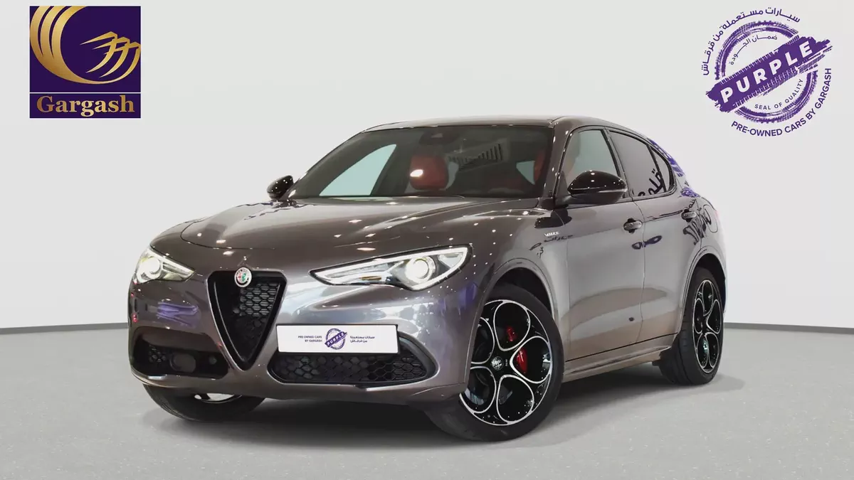 0% DP | AED 1,762/ Month | Alfa Romeo | Stelvio Veloce | 2022 | Gargash Warranty and Service
