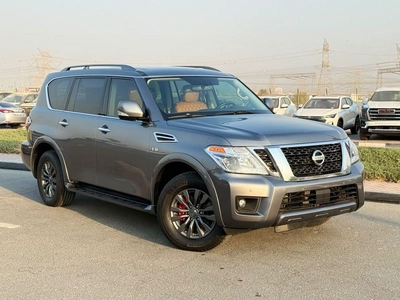 Nissan Armada SL SV 5.6L 4WD 4x4 original paint clean title-0