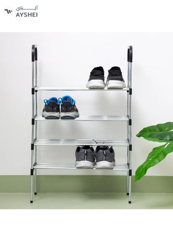 DelCasa 4Tier Shoe Rack Durable Iron Storage Rack,DC2054